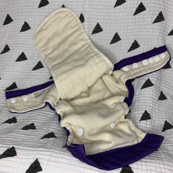 OsoCozy AIO Cloth Diaper Small - Deep Purple EUC - Picture 6 of 6